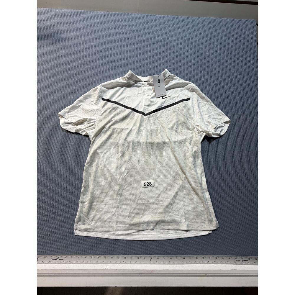 Nike Dri-fit Tee Mens Sz L White Brand New